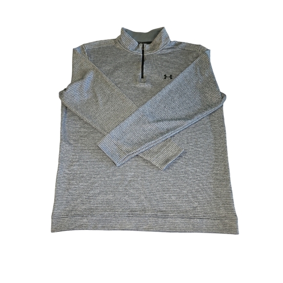 Under Armour Gray Men's Storm 1/4 Zip Sweater Size 2XLT - Picture 4 of 9